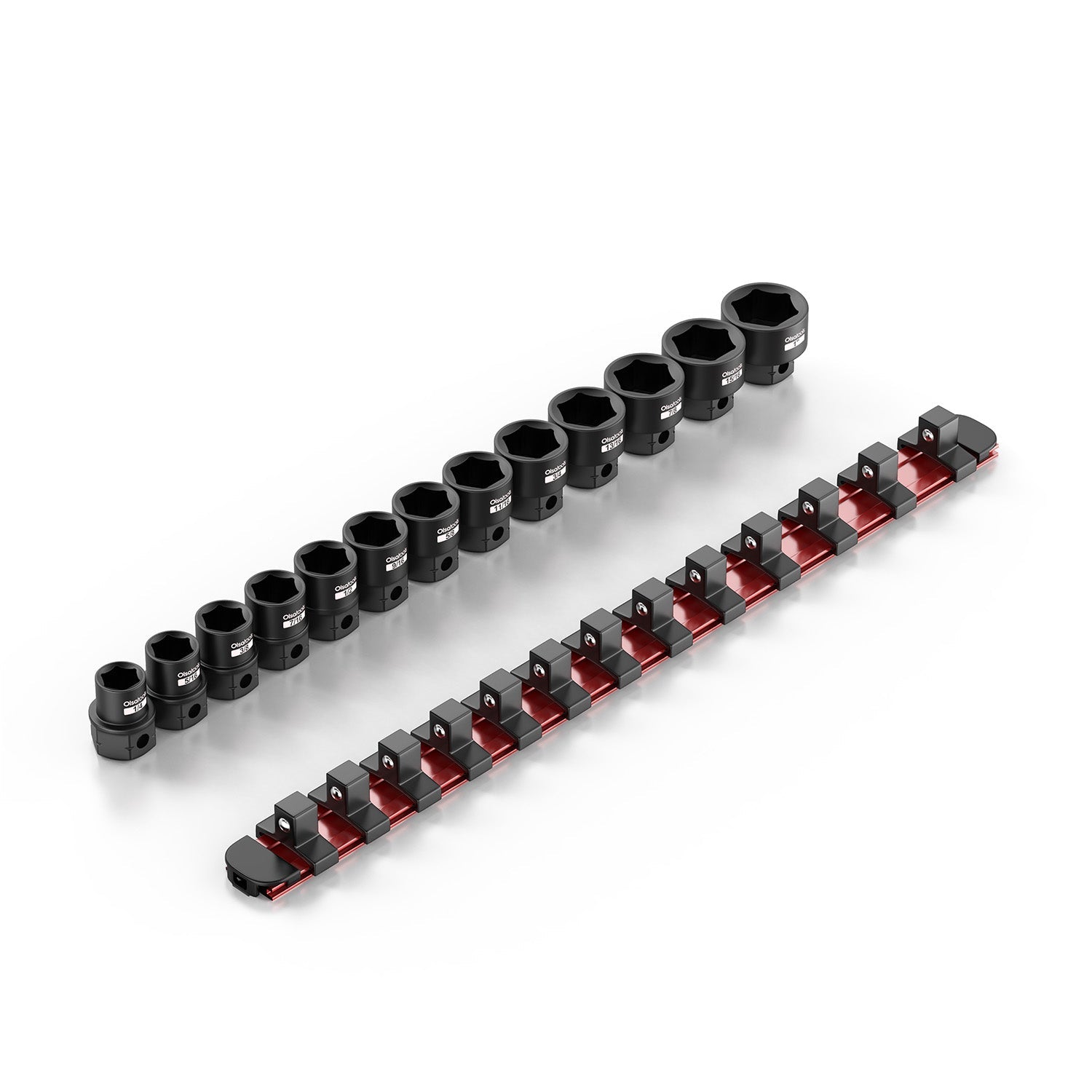 Stubby Impact Socket Sets with Magnetic Socket Inserts