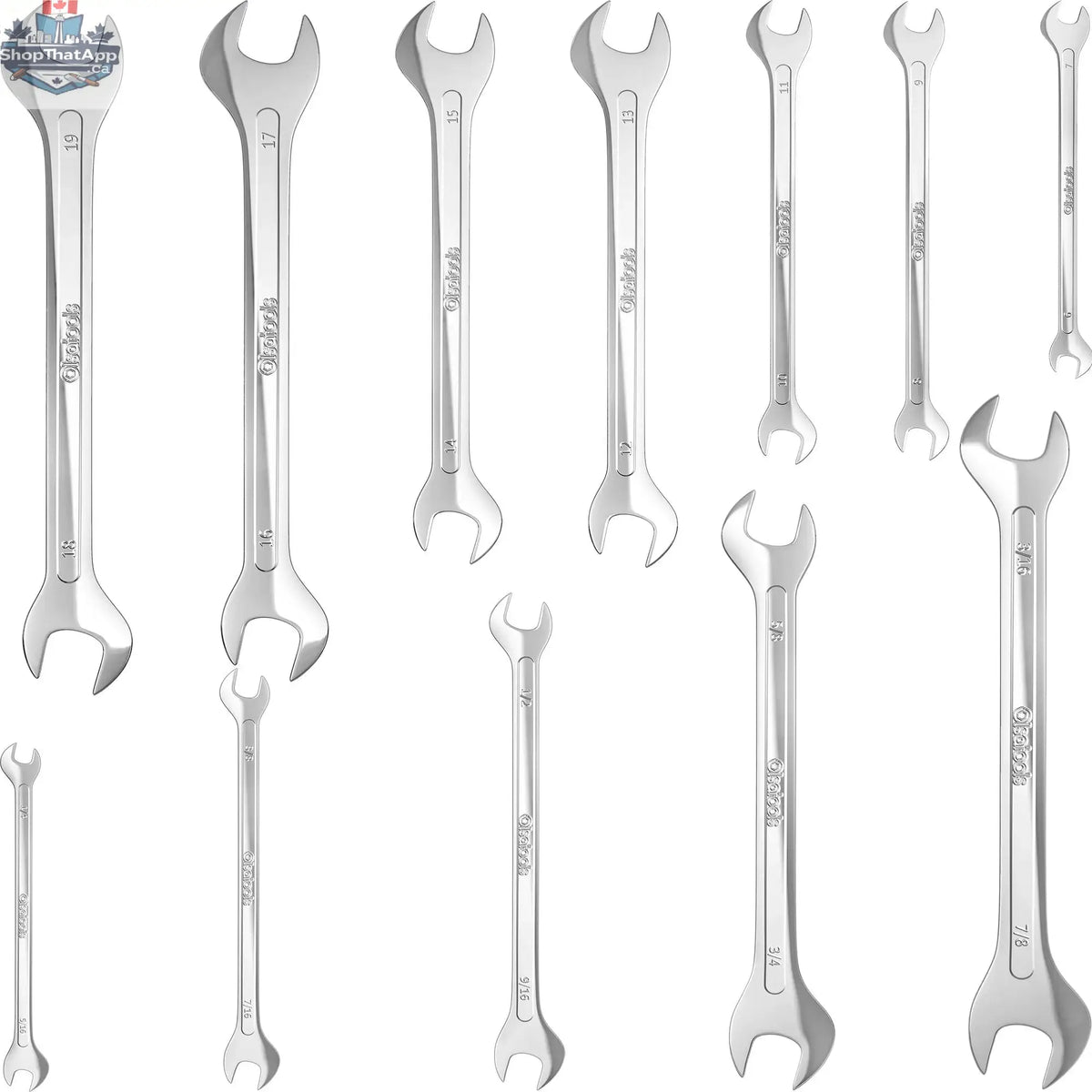 Slim Profile Wrench Set - Shopthatapp.ca
