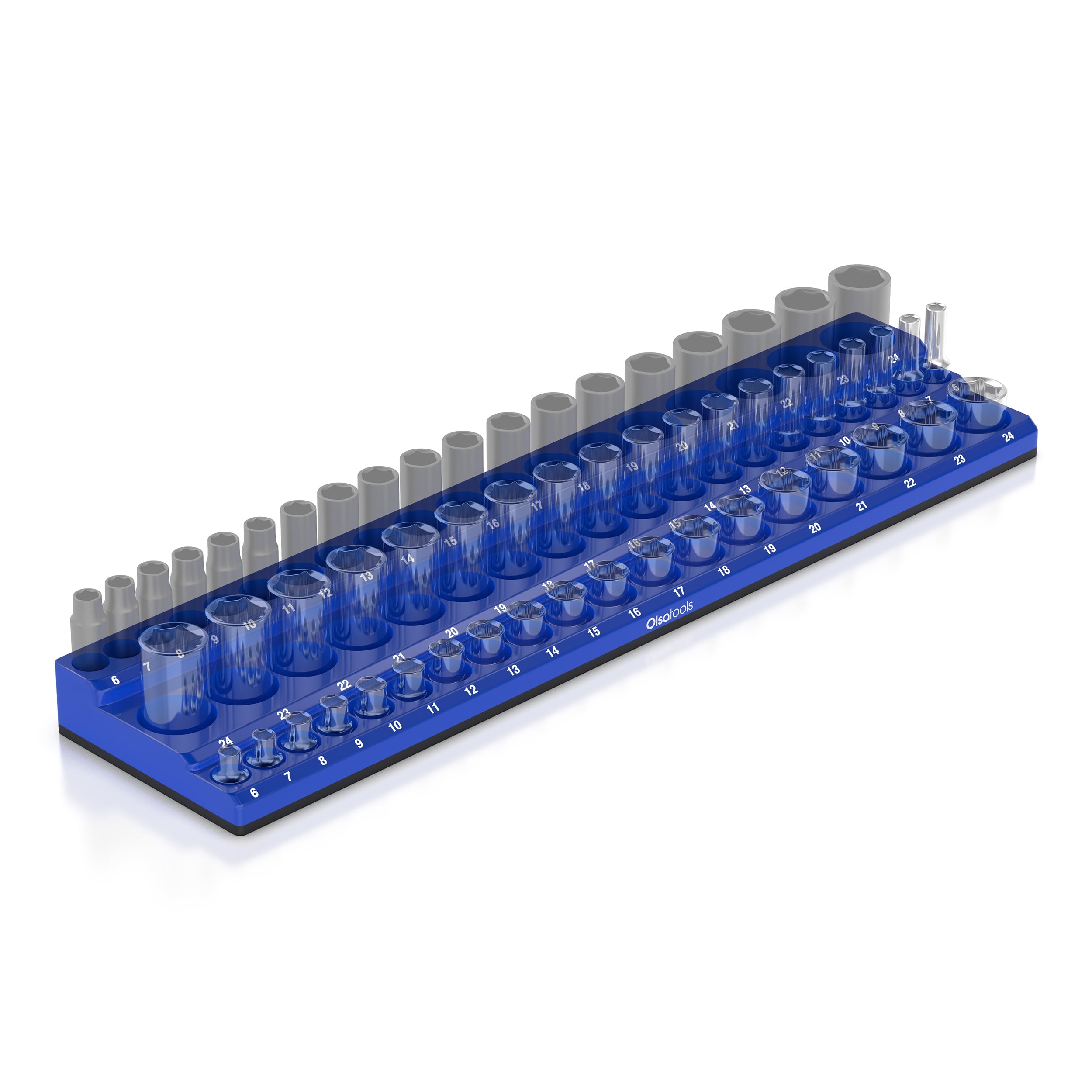 3-Row Magnetic Socket Holder - Shopthatapp.ca