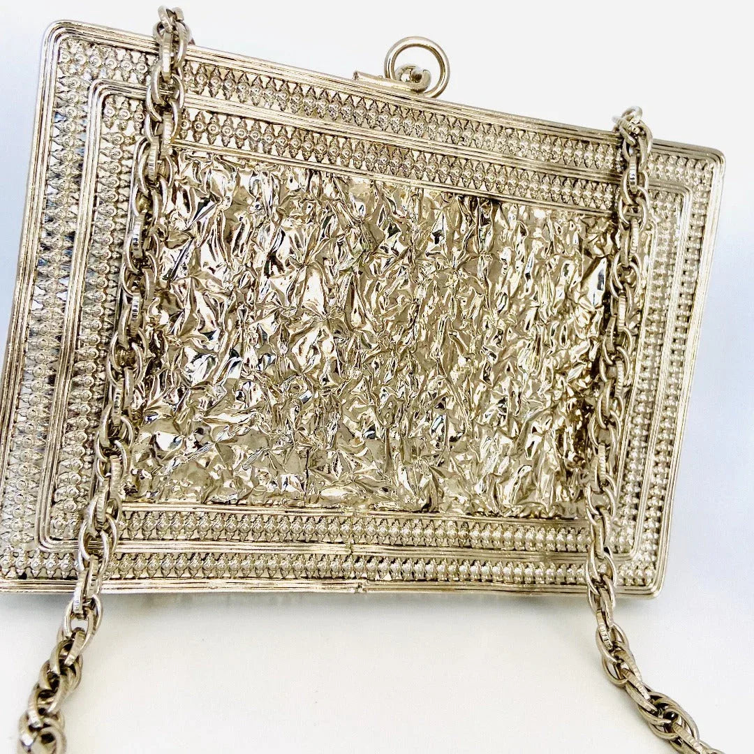 LYLA Gold Clutch bag