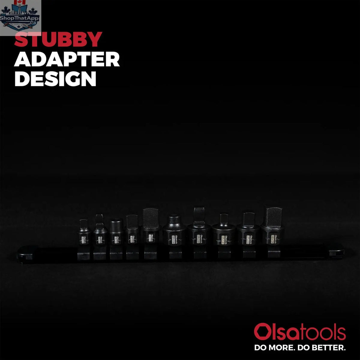 Stubby Impact Bit Set - Choose Torx or Hex Options (Sold Separately) - Shopthatapp.ca