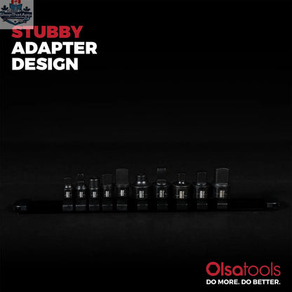 Stubby Impact Bit Set - Choose Torx or Hex Options (Sold Separately) - Shopthatapp.ca