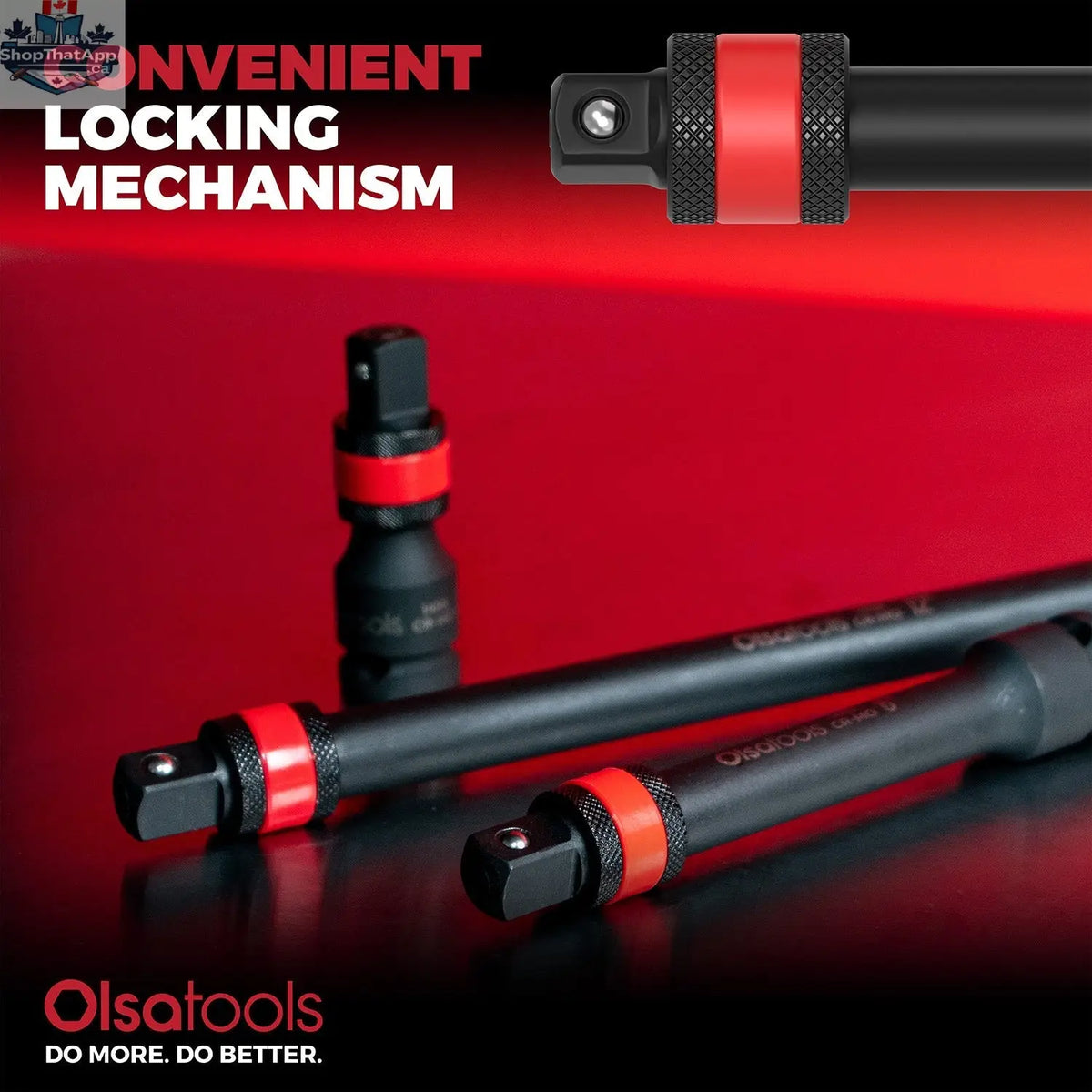 Locking Impact Socket Extension - Shopthatapp.ca