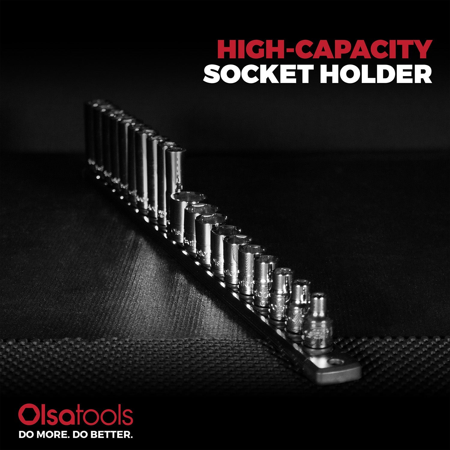 Magnetic Socket Rails for Secure Tool Organization in Aluminum