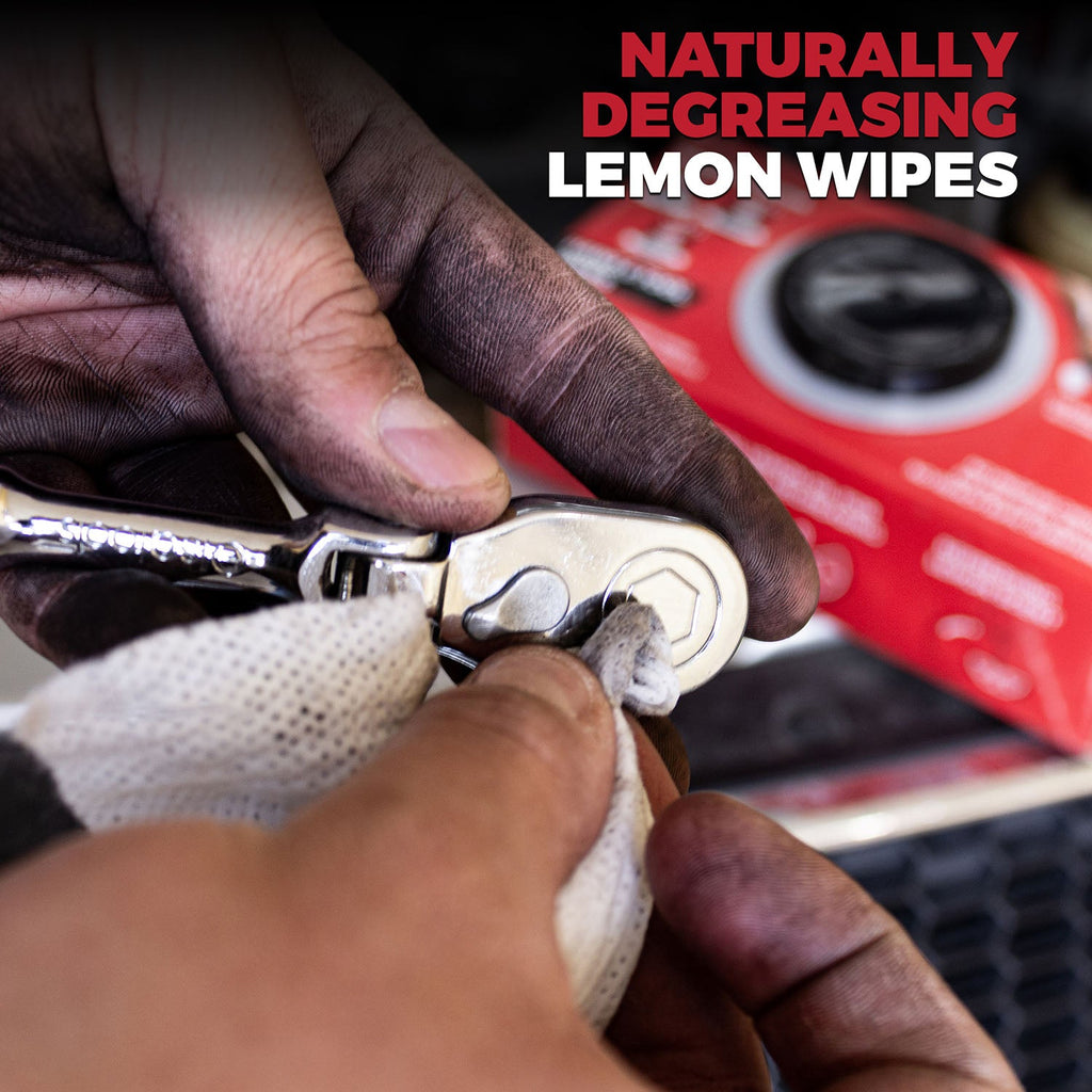 Hand and Tool Cleaning Wipes for Easy and Effective Clean-up