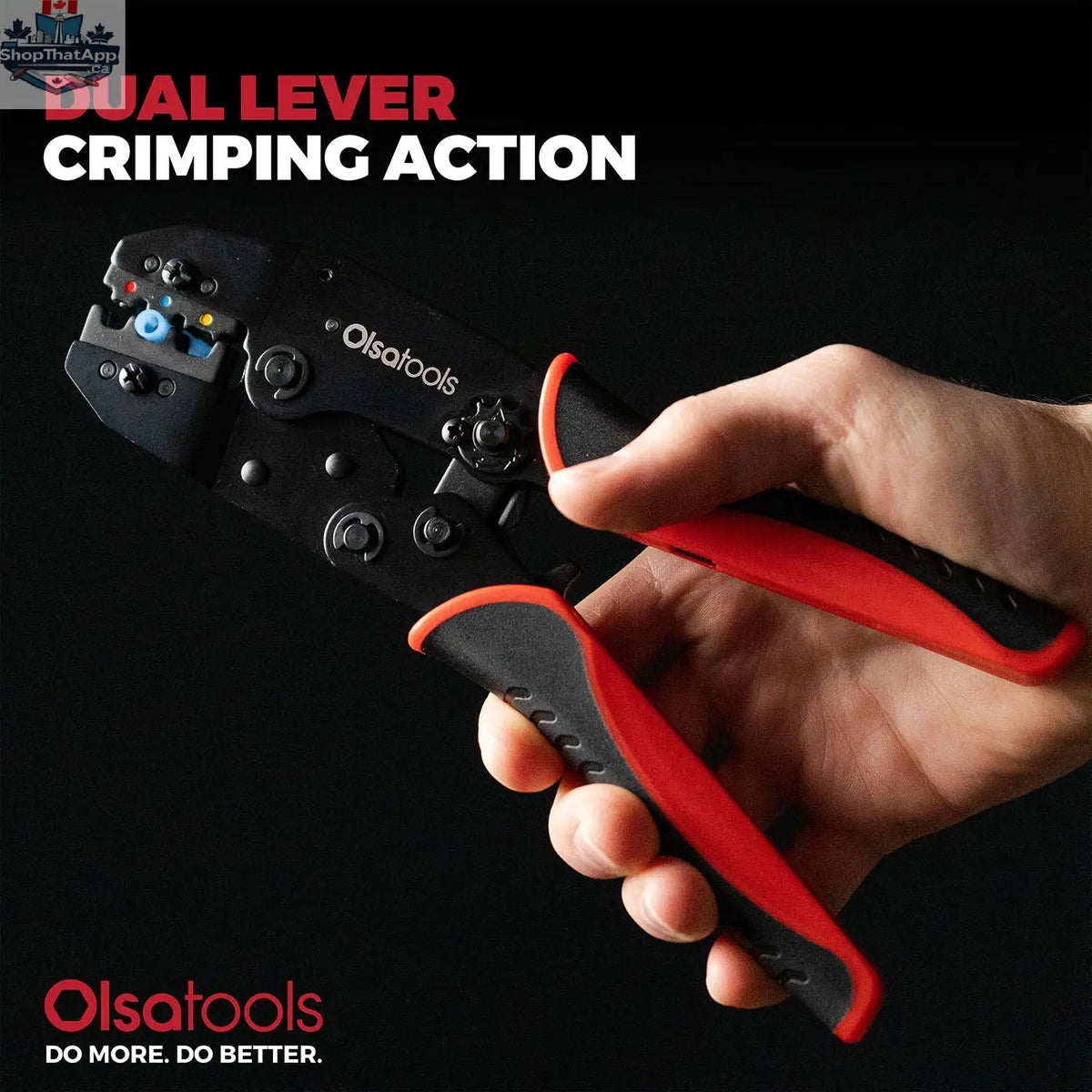 Ratcheting Wire Crimper - Shopthatapp.ca