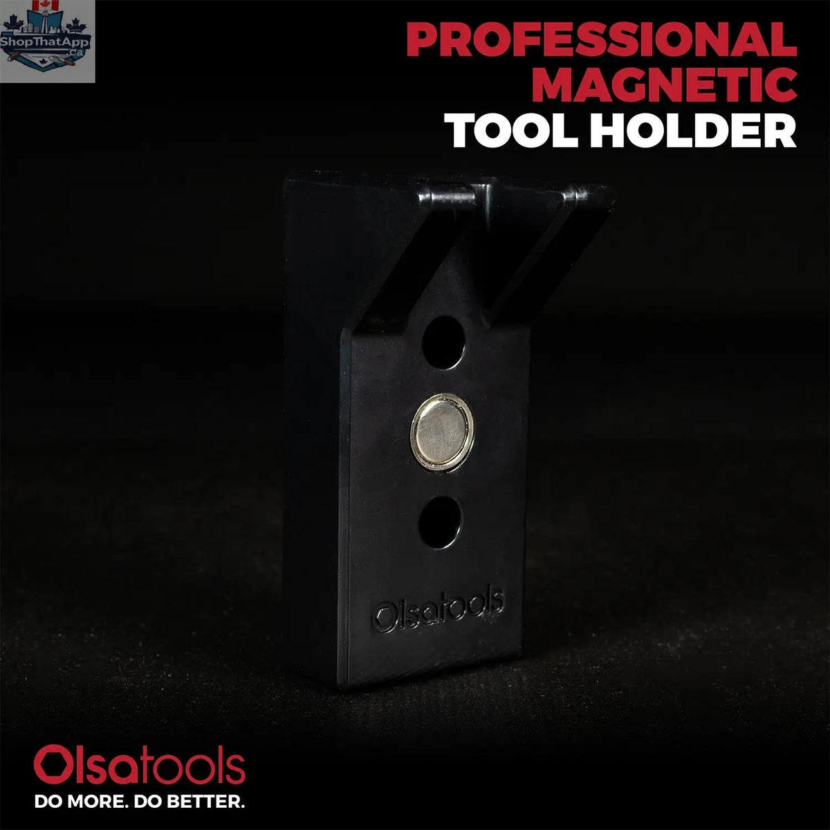 Magnetic Prybar Holders with Stubby Impact Socket Clips - Shopthatapp.ca