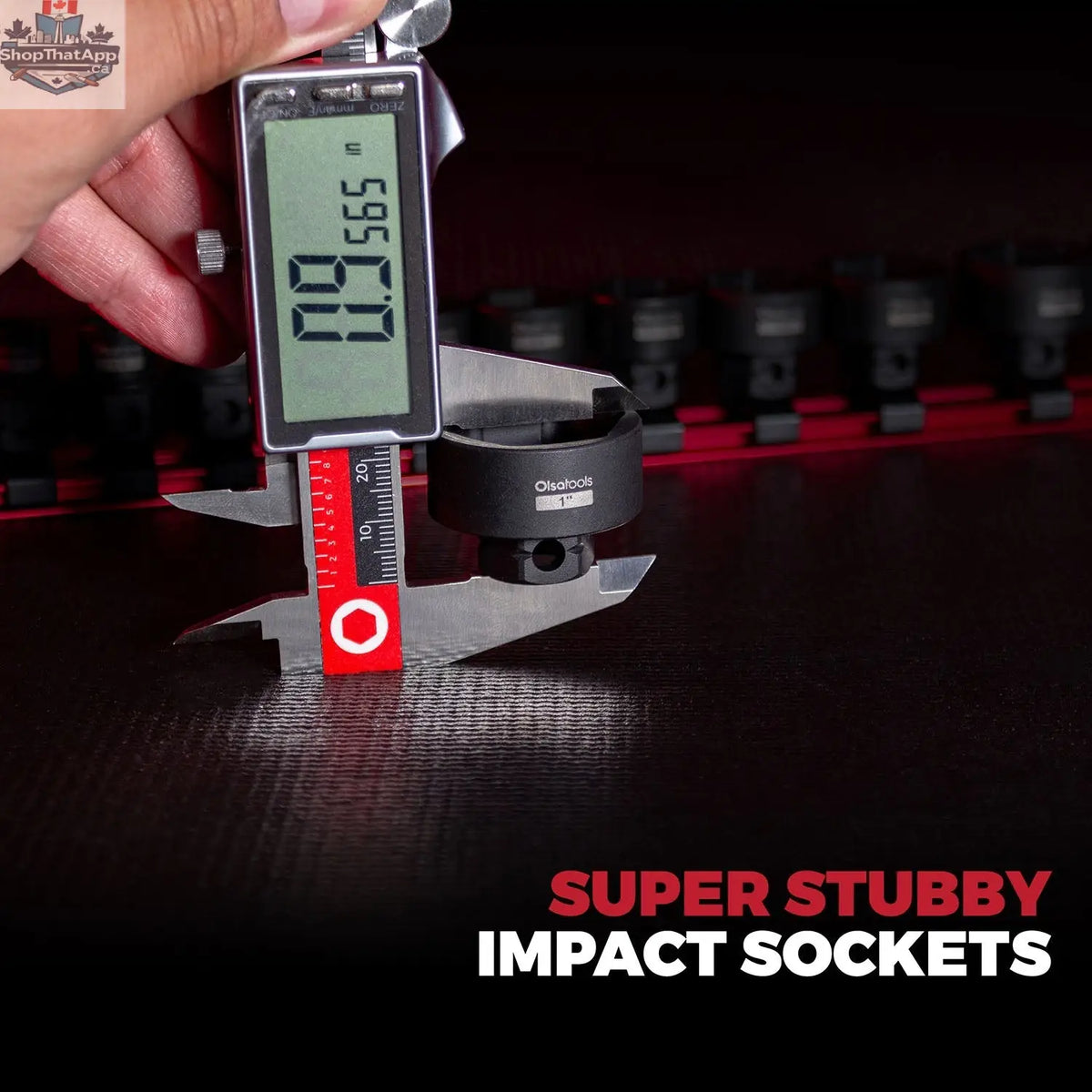 Stubby Impact Socket Sets with Magnetic Socket Inserts - Shopthatapp.ca