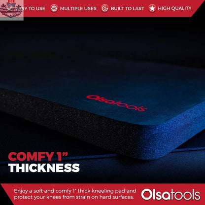Kneeling Work Mat, Mechanics Kneeling Pad Density 18" x 11" x 1" - Shopthatapp.ca