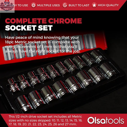 Chrome Socket Sets - Shopthatapp.ca