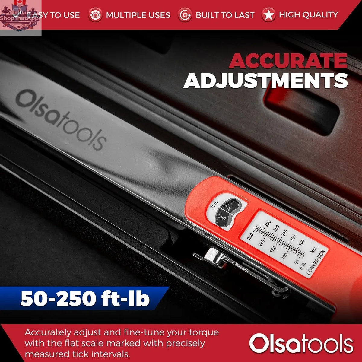 Flex Head Torque Wrenches - Precision Split Beam Design - Shopthatapp.ca