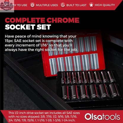 Chrome Socket Sets - Shopthatapp.ca
