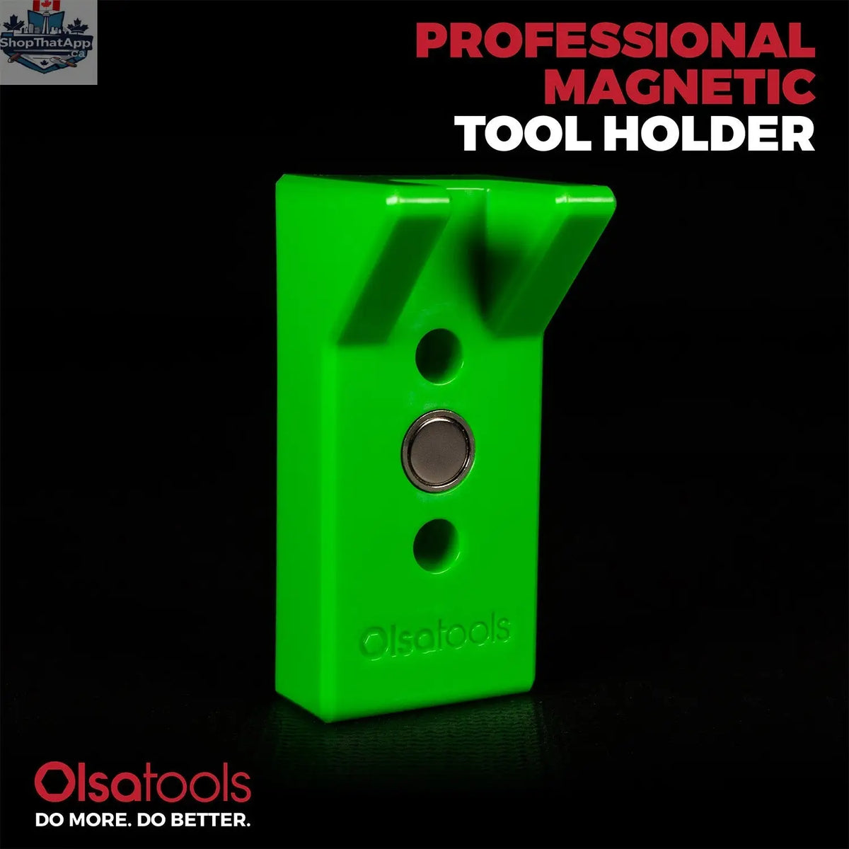 Magnetic Prybar Holders with Stubby Impact Socket Clips - Shopthatapp.ca