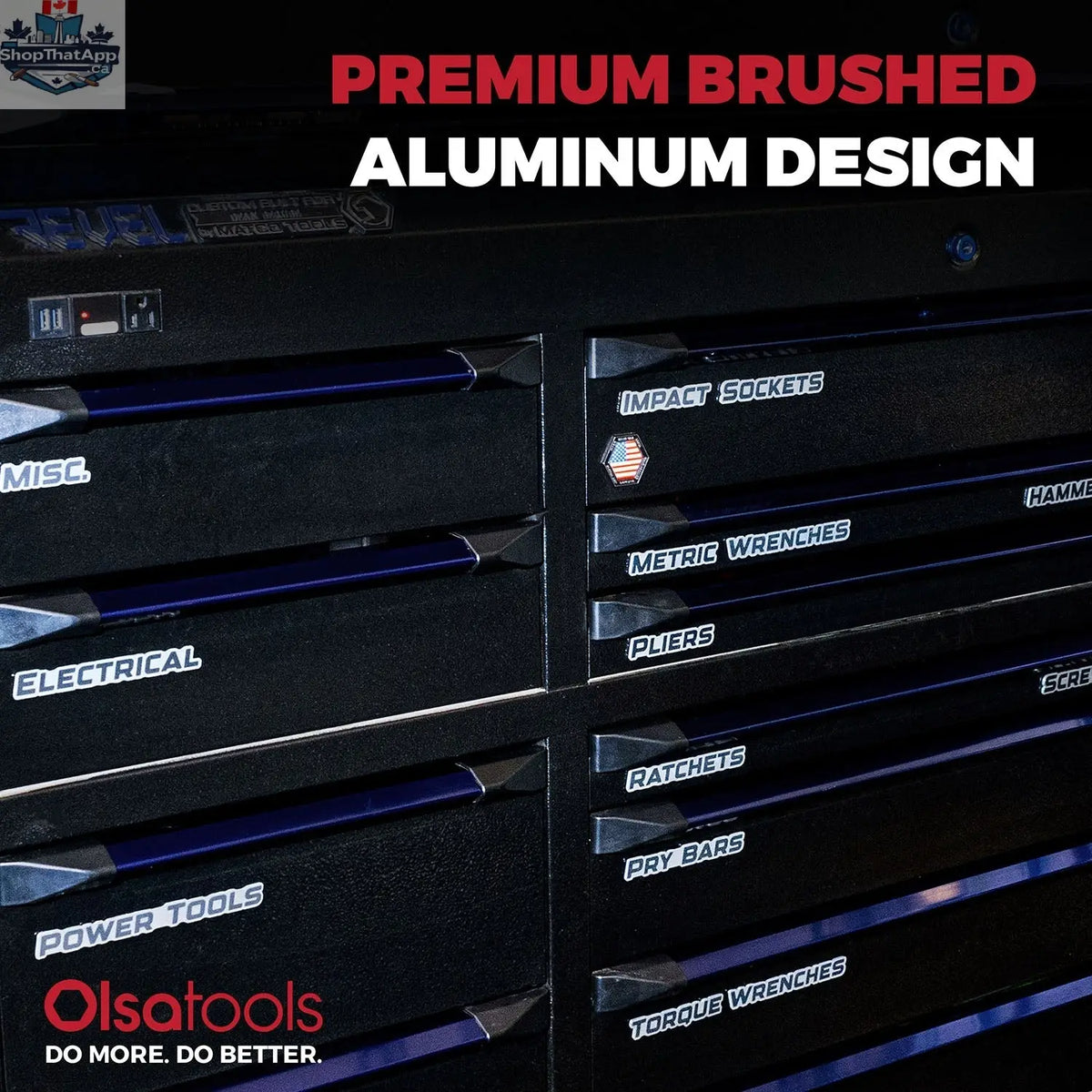 Aluminum Toolbox Emblems - Shopthatapp.ca