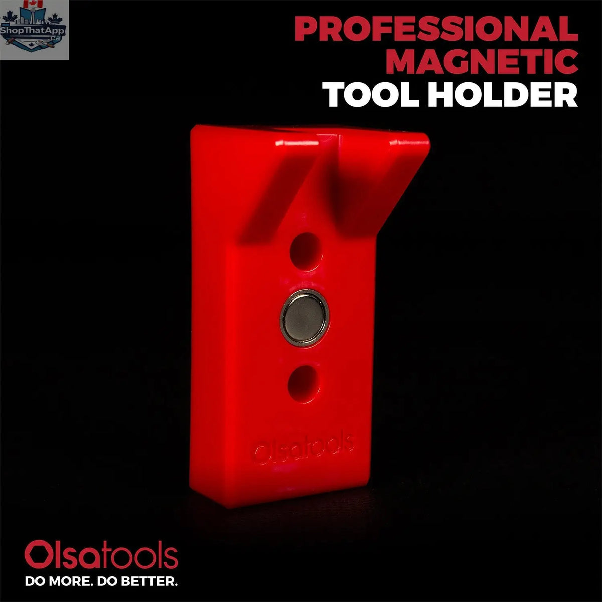Magnetic Prybar Holders with Stubby Impact Socket Clips - Shopthatapp.ca