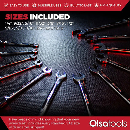 120 Tooth Ratcheting Wrench Set - Shopthatapp.ca