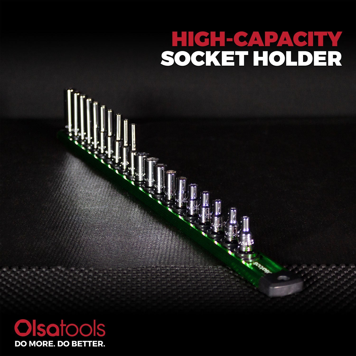 Magnetic Socket Rails for Secure Tool Organization in Aluminum
