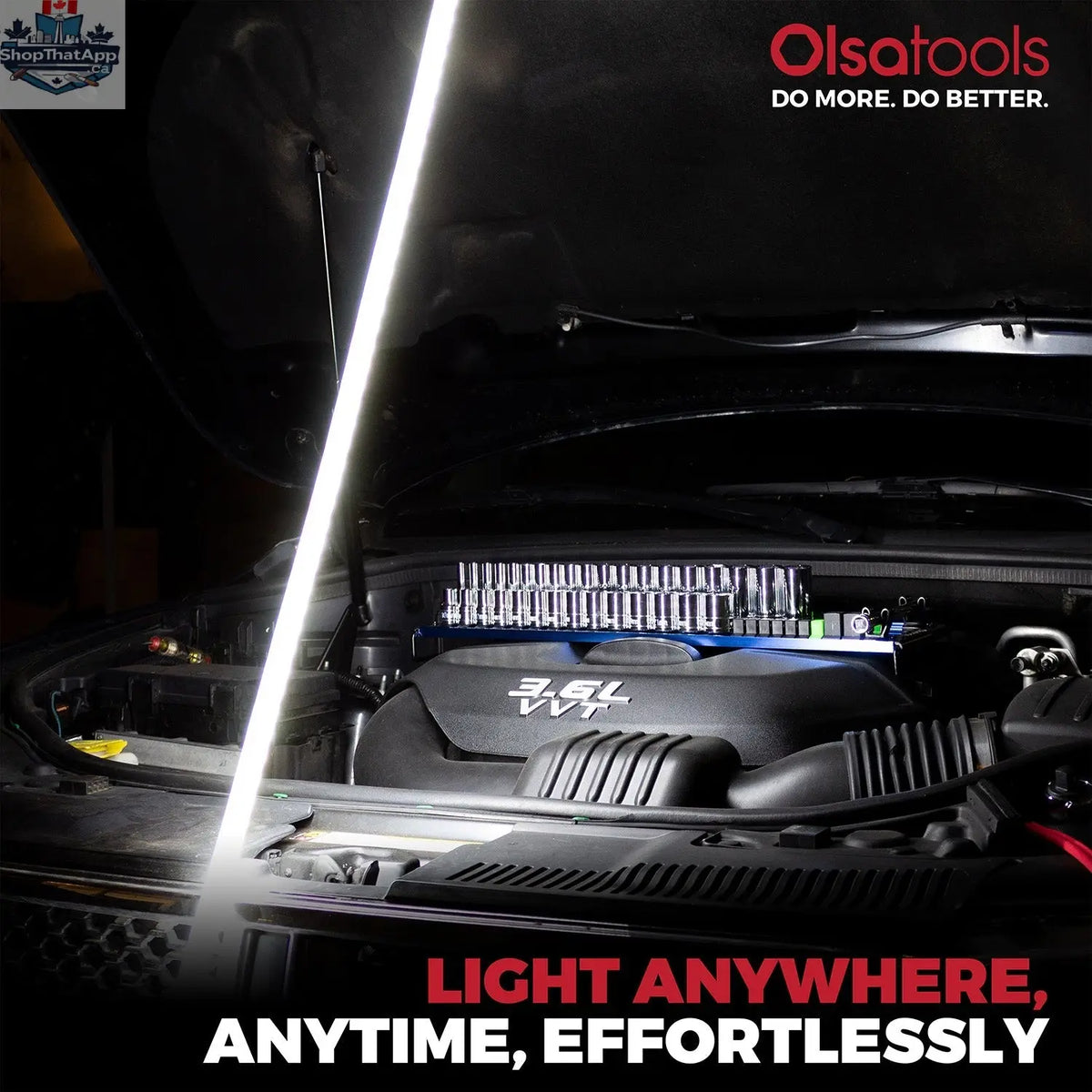 FlexPro LED Flashlight Stick - Patent Pending Versatile Light Solution - Shopthatapp.ca