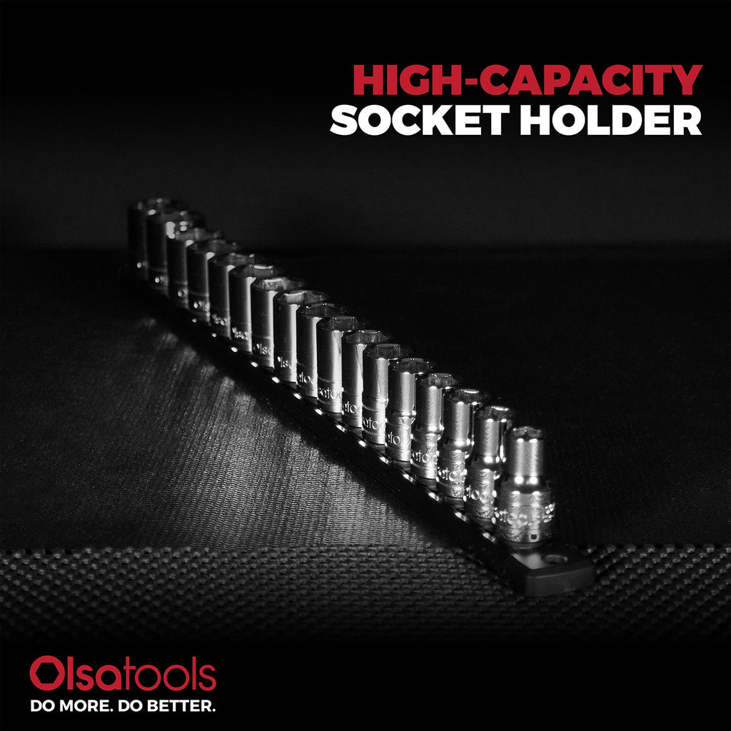 Magnetic Socket Rails for Secure Tool Organization in Aluminum
