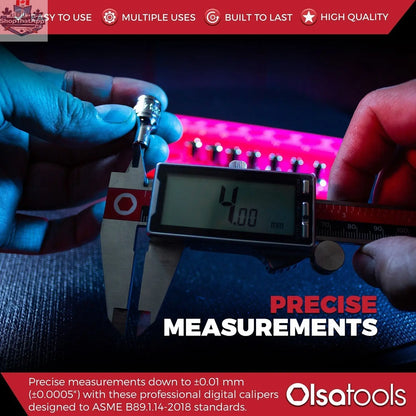 6 Inch Digital Calipers for Accurate Measurements and Precision Tools - Shopthatapp.ca
