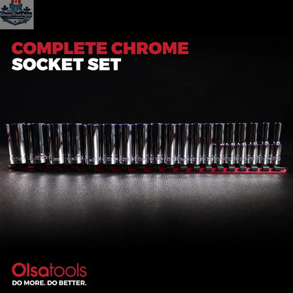 Chrome Socket Sets - Shopthatapp.ca