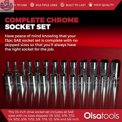 Chrome Socket Sets - Shopthatapp.ca