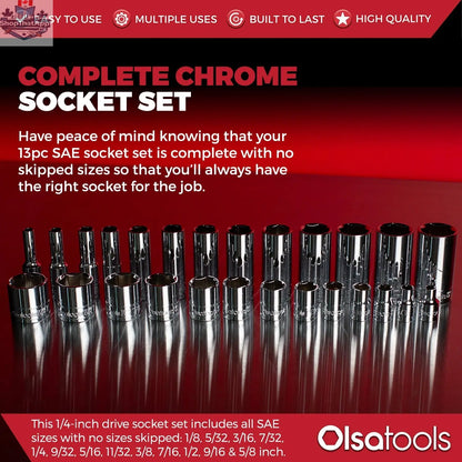 Chrome Socket Sets - Shopthatapp.ca