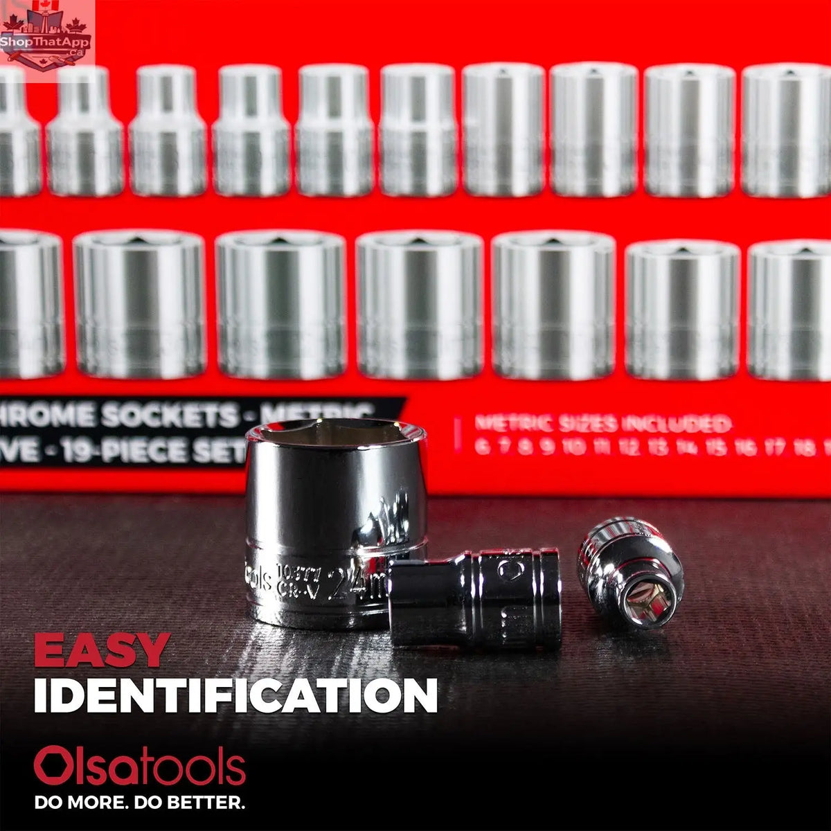 Chrome Socket Sets - Shopthatapp.ca