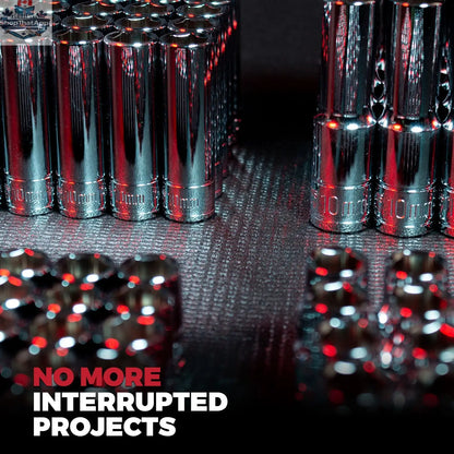 100pc 10 mm Socket Sets - Shopthatapp.ca
