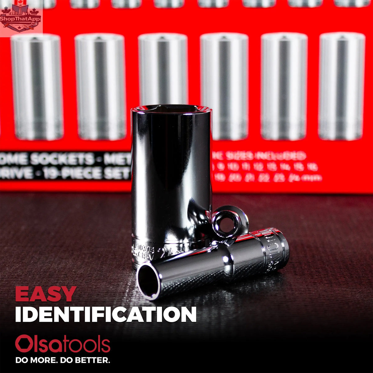 Chrome Socket Sets - Shopthatapp.ca