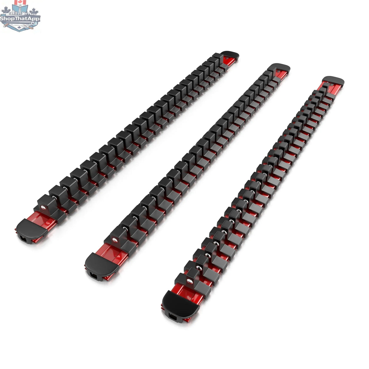 Locking End Caps for Aluminum Rails | 12-Pack Durable End Caps - Shopthatapp.ca