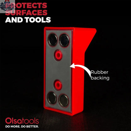 Magnetic Prybar Holders with Stubby Impact Socket Clips - Shopthatapp.ca