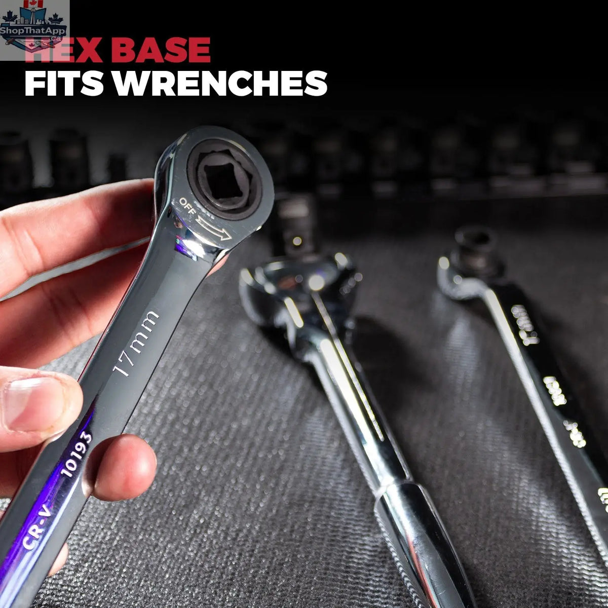 Stubby Impact Socket Sets with Magnetic Socket Inserts - Shopthatapp.ca