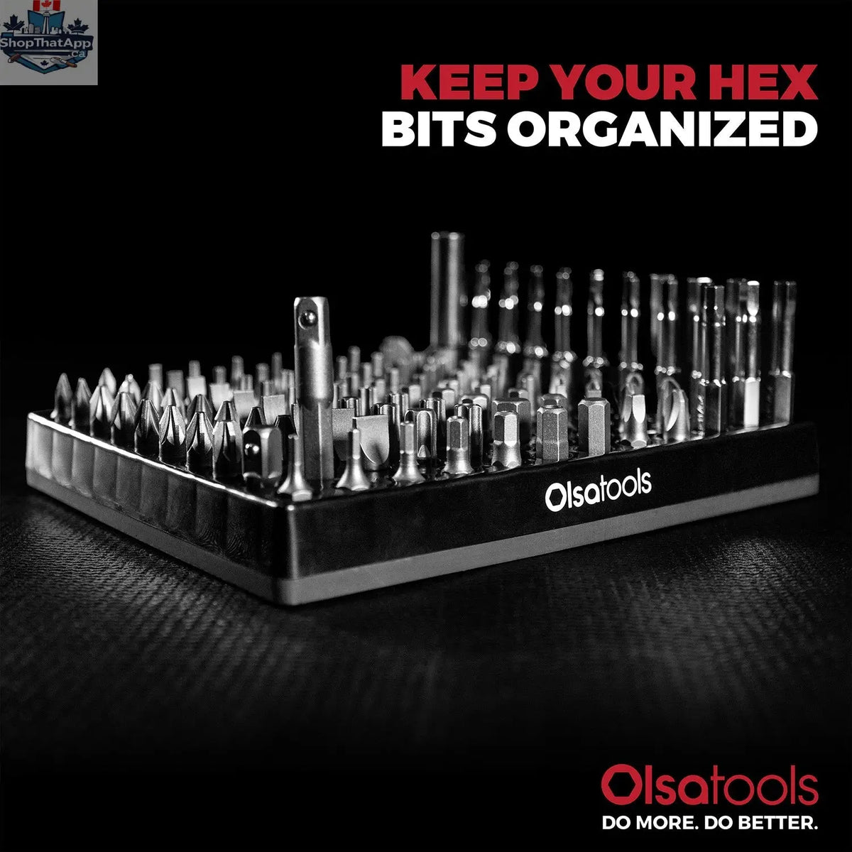 Extra Large Hex Bit Organizer - Shopthatapp.ca