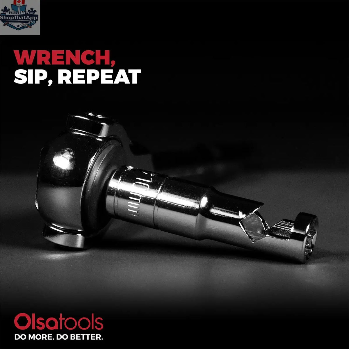 10 mm Socket Bottle Opener Keychain - Shopthatapp.ca