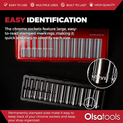 Chrome Socket Sets - Shopthatapp.ca