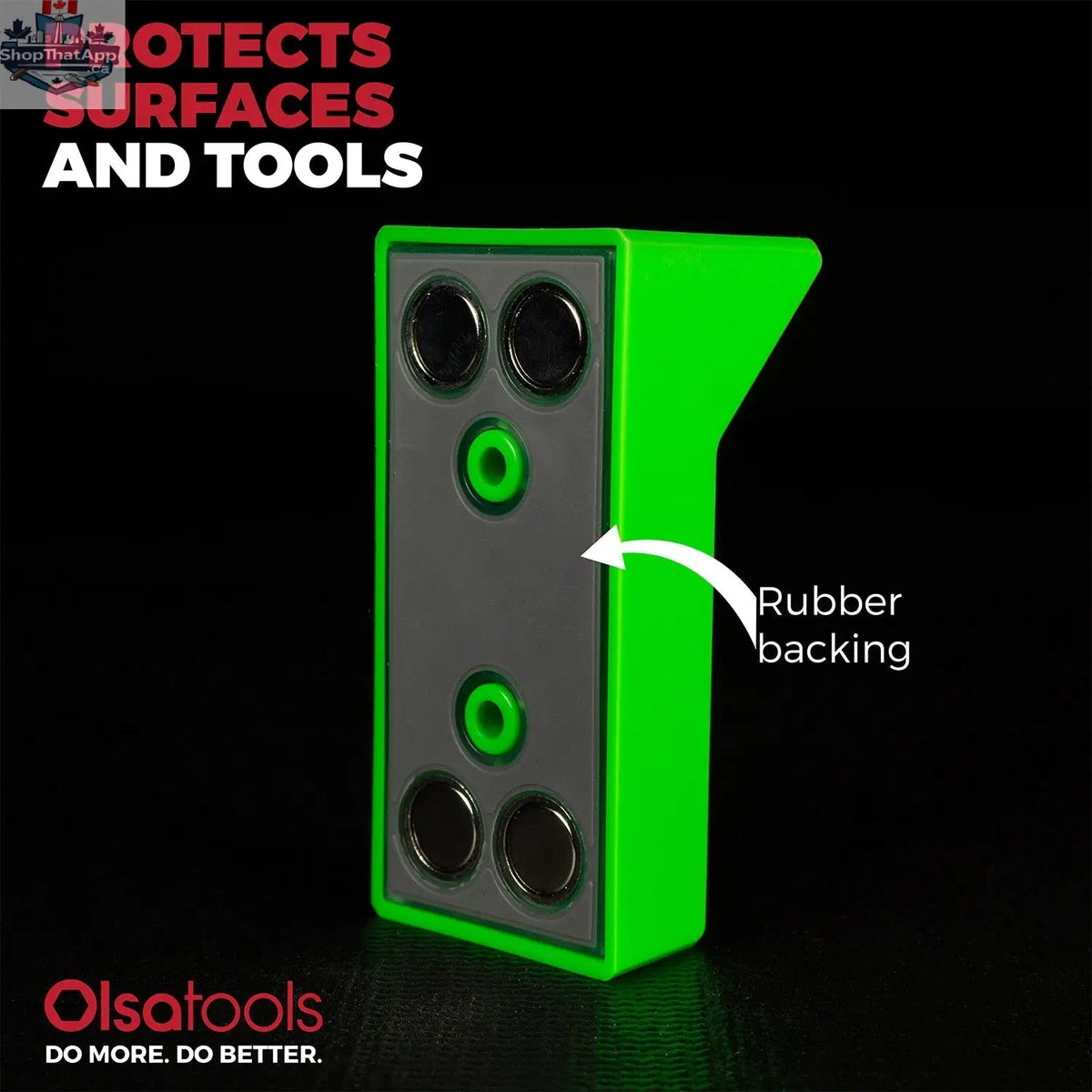 Magnetic Prybar Holders with Stubby Impact Socket Clips - Shopthatapp.ca