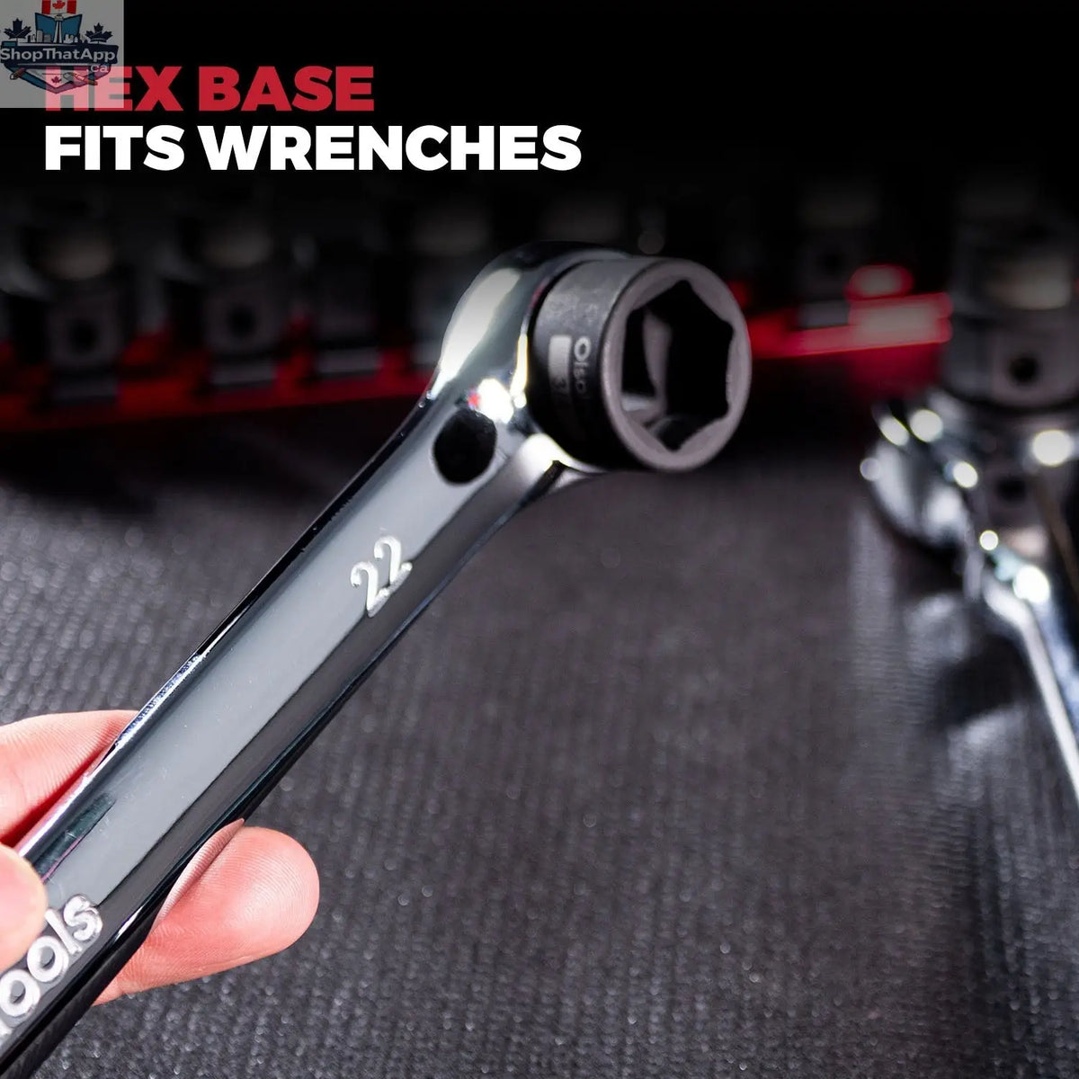 Stubby Impact Socket Sets with Magnetic Socket Inserts - Shopthatapp.ca