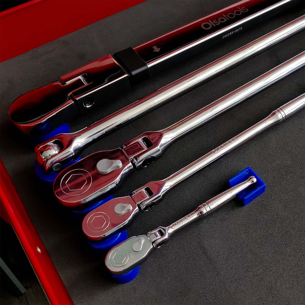 DrawerPro Ratchet Holders for Ultimate Organization and Efficiency
