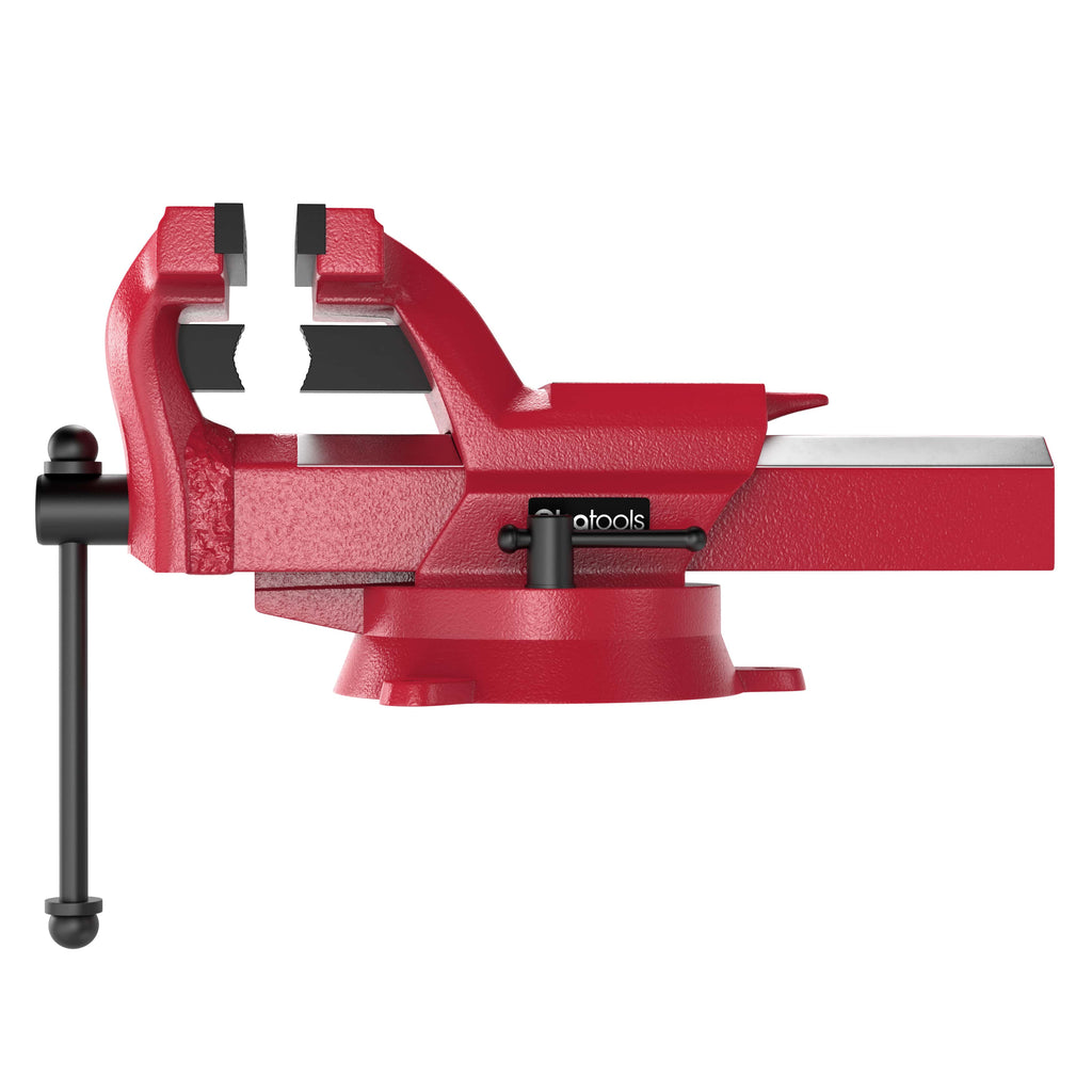 Bench Vises with Swivel Base | 360° Forged Steel Construction