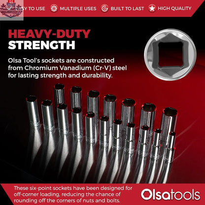 Chrome Socket Sets - Shopthatapp.ca