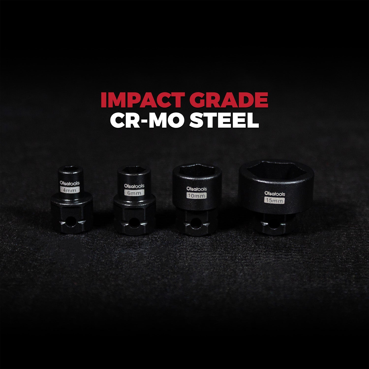 Stubby Impact Socket Sets with Magnetic Socket Inserts