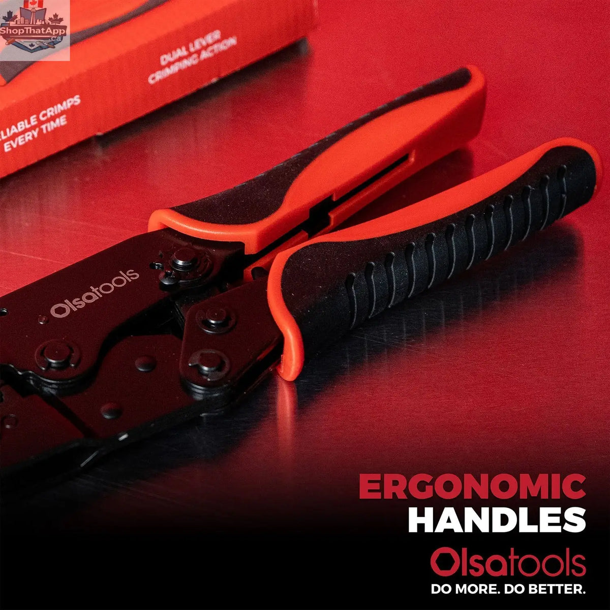 Ratcheting Wire Crimper - Shopthatapp.ca