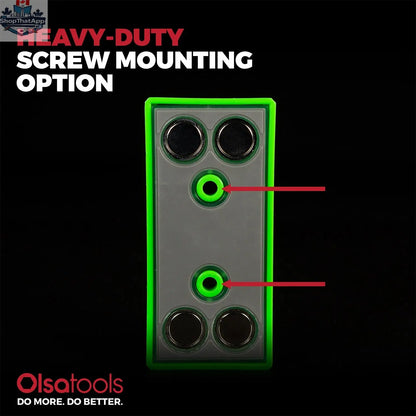 Magnetic Prybar Holders with Stubby Impact Socket Clips - Shopthatapp.ca
