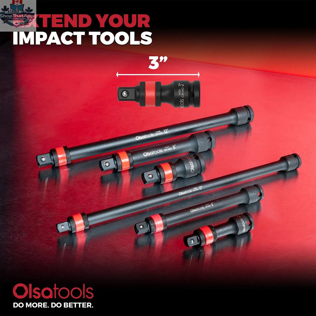 Locking Impact Socket Extension - Shopthatapp.ca
