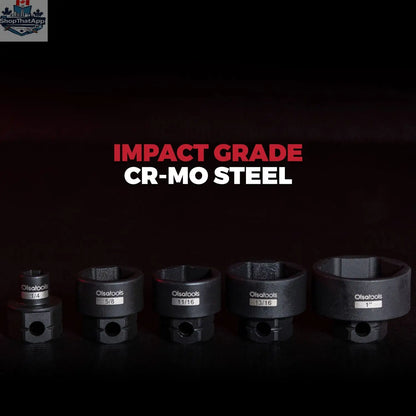 Stubby Impact Socket Sets with Magnetic Socket Inserts - Shopthatapp.ca