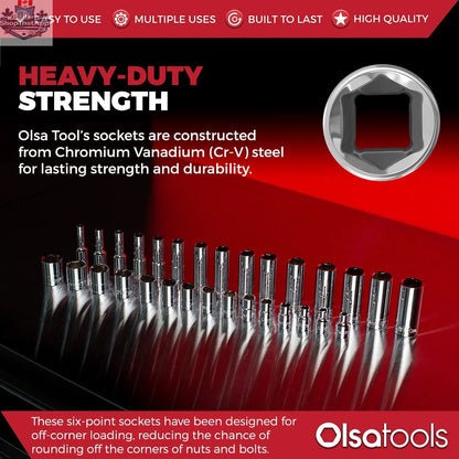 Chrome Socket Sets - Shopthatapp.ca