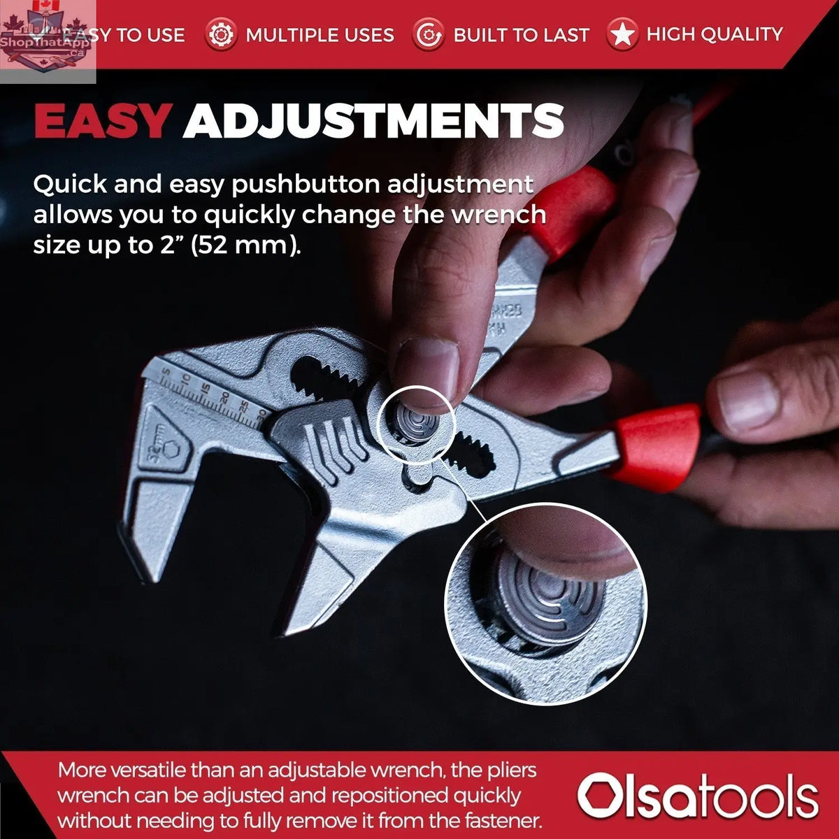 Pliers Wrench 10 Inch - Shopthatapp.ca