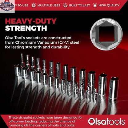 Chrome Socket Sets - Shopthatapp.ca