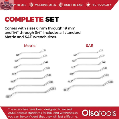 Bolt Extractor Wrench Sets with FlexPro LED Flashlight - Shopthatapp.ca